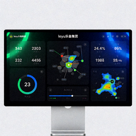 leyu乐鱼集团赛事数据Dashboard界面展示足球比赛统计数据